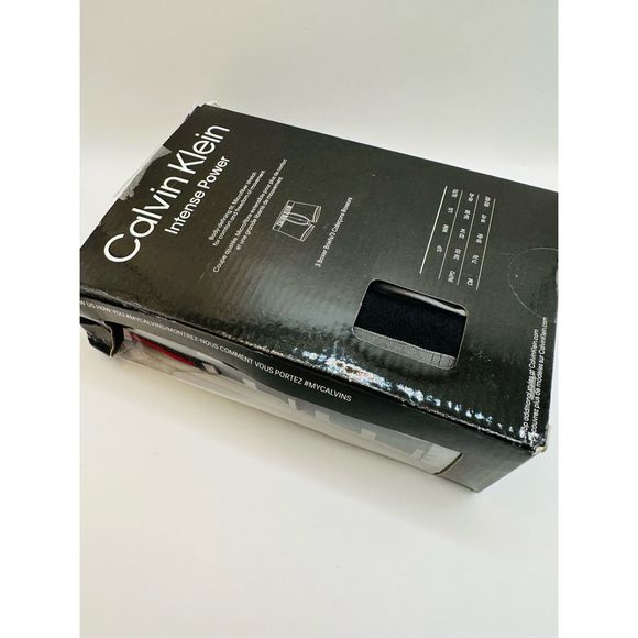 NWT Calvin Klein Intense power 3 pack boxer brief size large - Picture 2 of 3